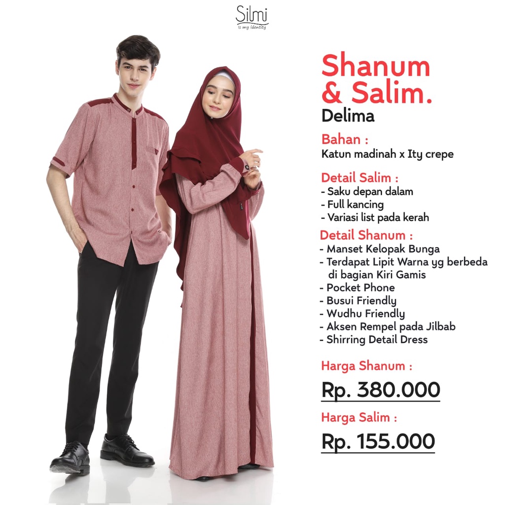 Obral Cuci Gudang Gamis Syari Couple 1