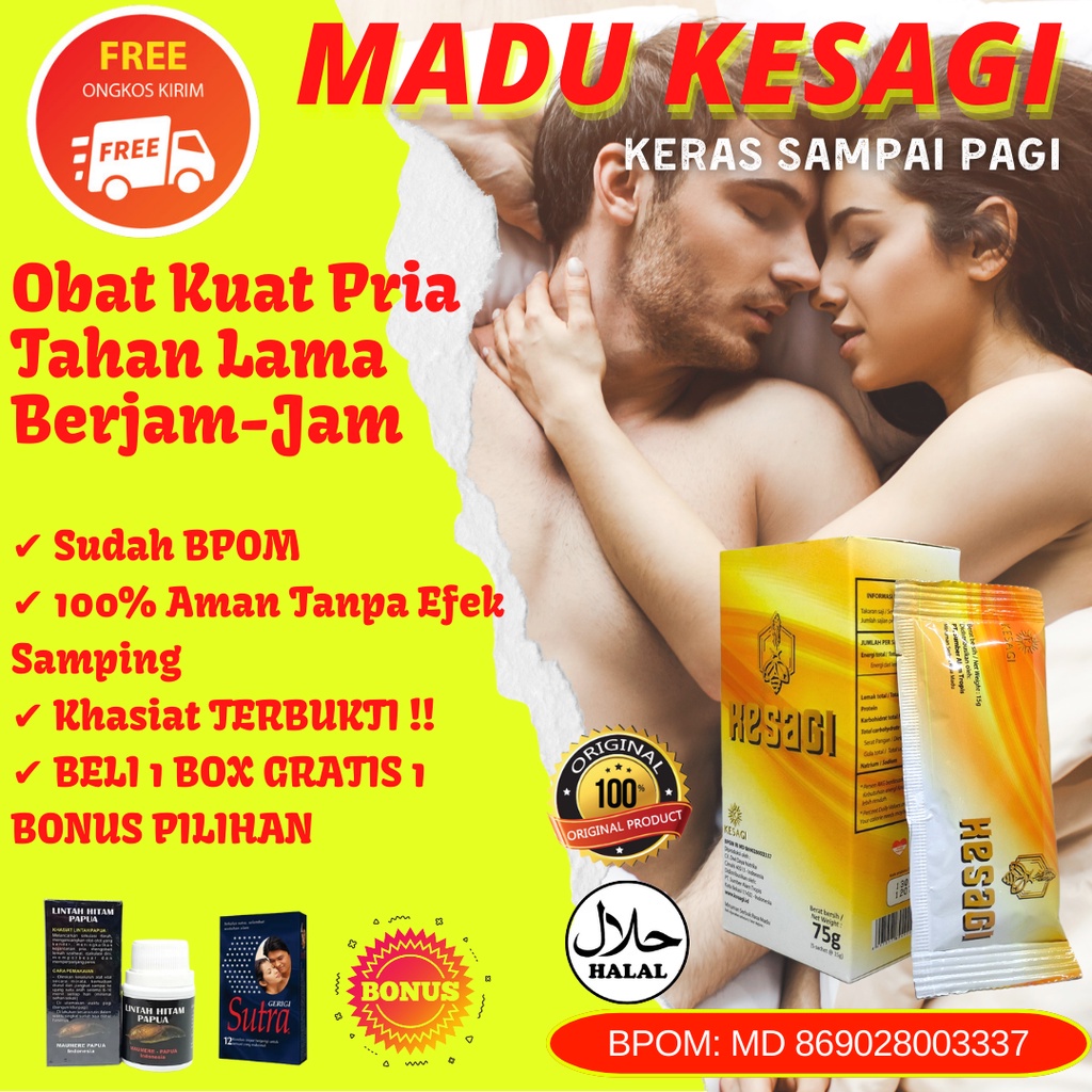 

KESAGI OBAT KUAT MADU HERBAL PENAMBAH STAMINA OBAT KUAT OBAT HERBAL ALAMI ASLI ORIGINAL BPOM