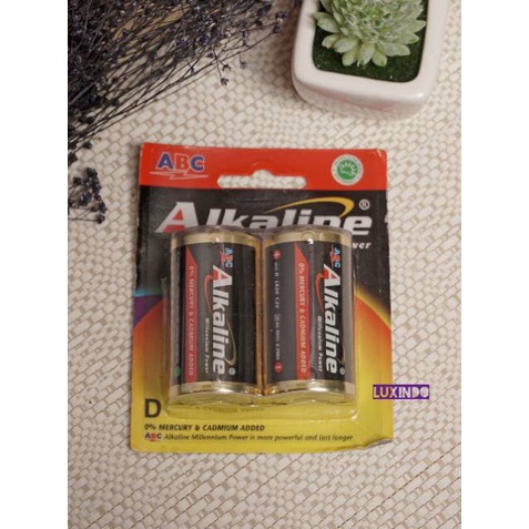 KHUSUS GOJEK/GRAB - Baterai/Battery/Batere ABC Alkaline type D R20