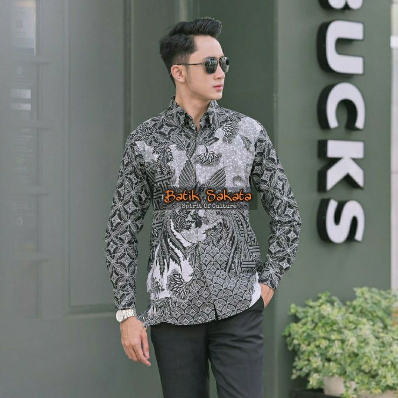 SULENDRA KEMEJA BATIK PRIA LENGAN PANJANG SLIM FIT SLIMFIT ORIGINAL ORI ASLI PRABUSENO FULL FURING JUMBO MODERN PREMIUM HEM ATASAN COWOK ANAK MUDA DEWASA MEWAH WARNA KATUN PRINTING TANGAN HALUS TEBAL COUPLE SERAGAM KERJA CASUAL KANTOR TERBARU 2021 SOLO LD