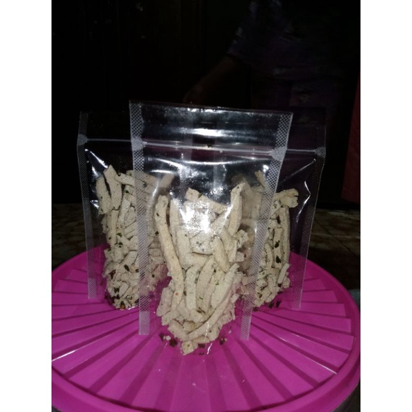 

basreng murah viral Rini food basreng enak gurih pedas daun jeruk