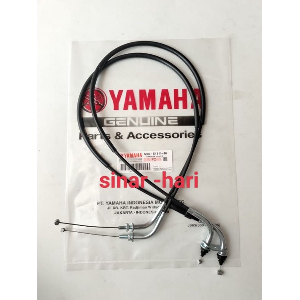 KABEL GAS SET( 50C) YAMAHA ORIGINAL JUPITER MX NEW