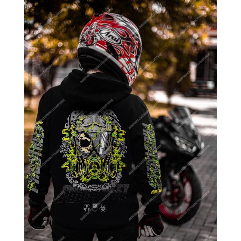 HOODIE SUNMORI PROSTREET RACING VIRUZ JAKET SUNMORI HOODIE KEREN SWEATER JEPANG BAHAN TEBAL