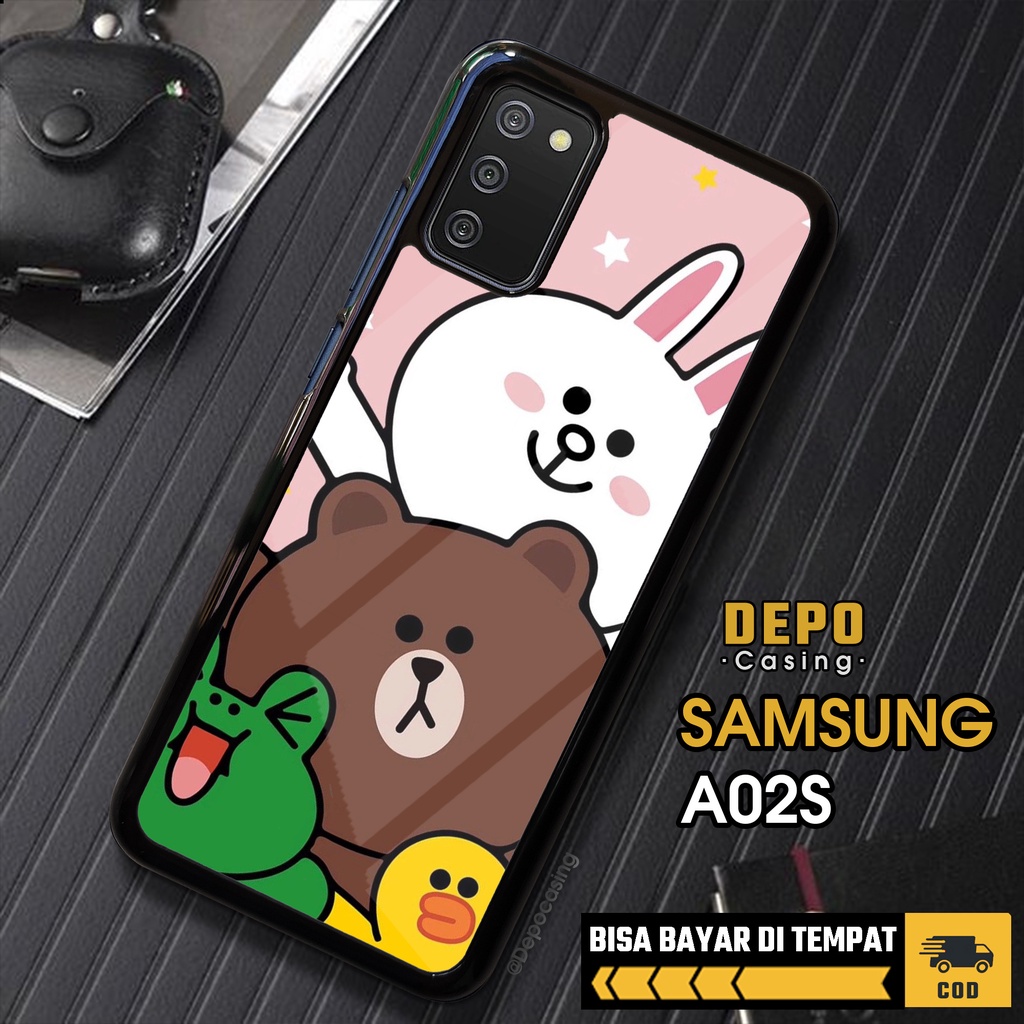 Case Samsung A02S Casing Samsung A02S Depo Casing [LN01] Case Glossy Case Aesthetic Custom Case Anim