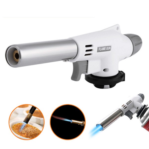 YUN Mall  FLAME GUN BBQ BLOW TORCH PORTABLE GAS TORCH OTOMATIS