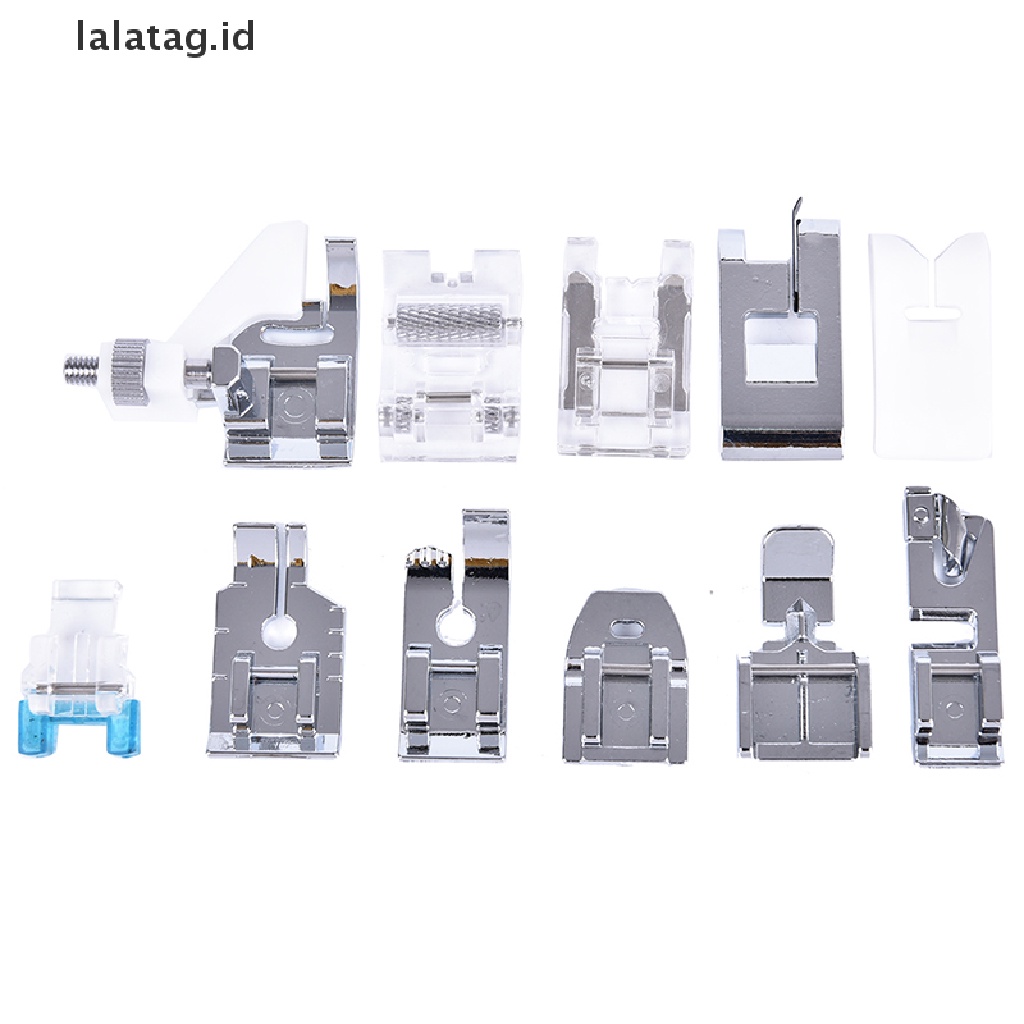 [lalatag] 11pcs Perlengkapan Mesin Jahit Presser Foot Kaki Untuk Set Kit Kaki Mesin Jahit [ID]