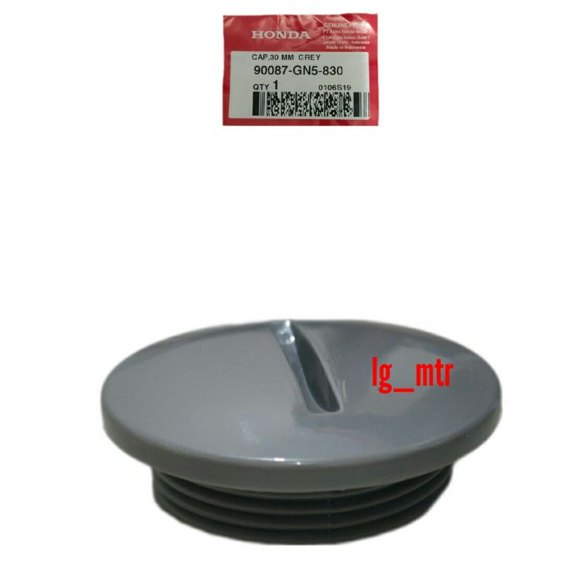 TUTUP KANCING BLOK MAGNET WARNA ABU GRAND SUPRA X 100 LEGENDA PRIMA REVO 100 90087-GN5-830
