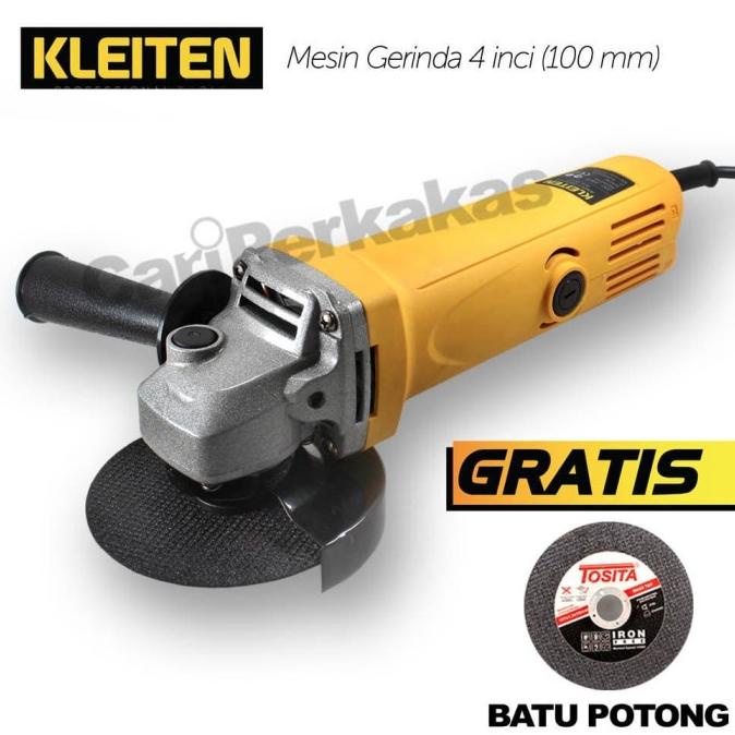 Kleiten Mesin Gerinda Tangan - Mesin Gurinda Potong - Angle Grinder