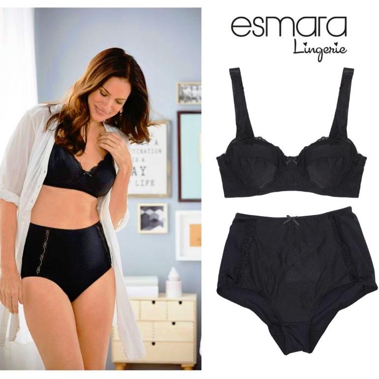 ESMARA  SET  BRA & PANTY ( BRA TANPA KAWAT)