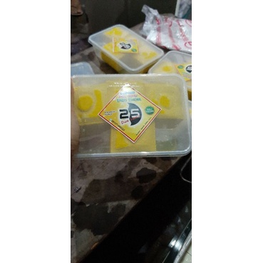 

Tahu kuninh kemasan thin wall isi 4