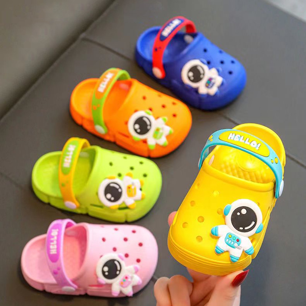 Okaybaby B255 Sendal Sandal Slop Import astronot Anak Laki-laki Perempuan