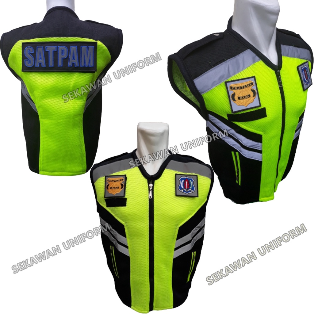 UNIFORM Rompi Security Satpam Terbaru | Rompi Satpam Terbaru | Rompi Security Tebal Terbaru