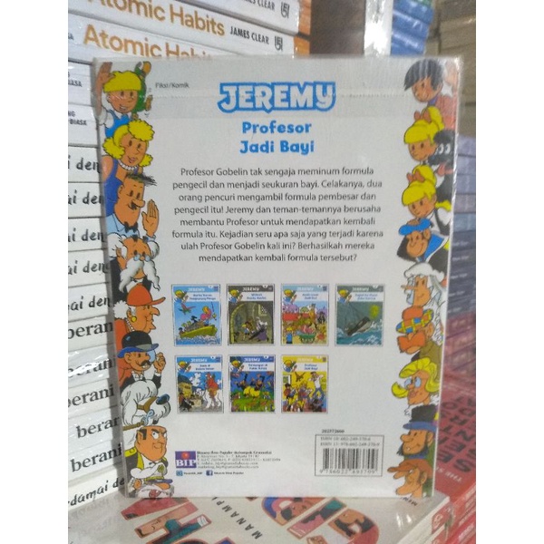 BUKU CERITA ANAK JEREMY PROFESOR JADI BAYI