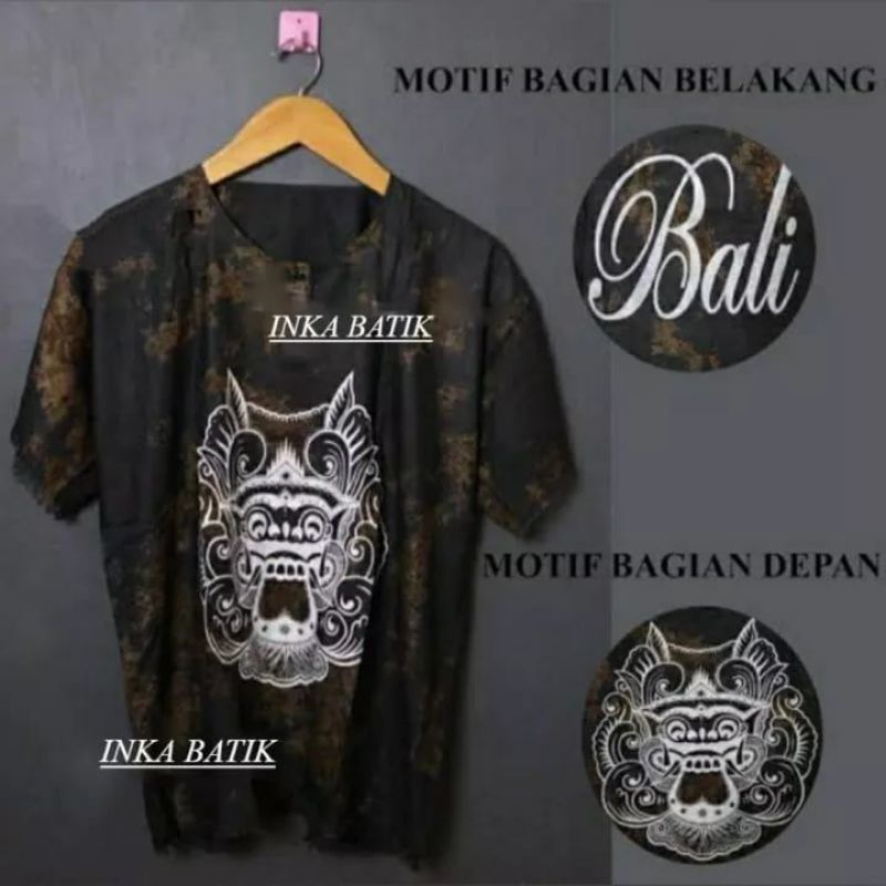 Baju Barong Bali Wanita Jumbo XXXL Kaos Barong Bali Jumbo