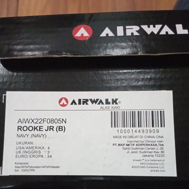 Sepatu Airwalk Rooke JR (B)