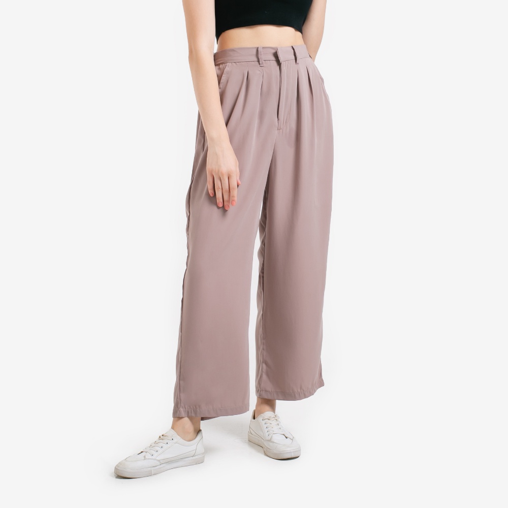 Celana Kulot Wanita Hightwaist Premium Yeva Loose Pants