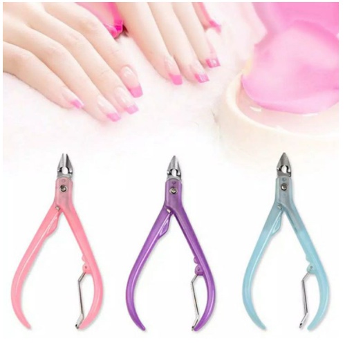 Nail Art Ujung Cutter UV Acrylic Salah Nail Clipper Tips Manicure Pedicure gunting kuku PROMO