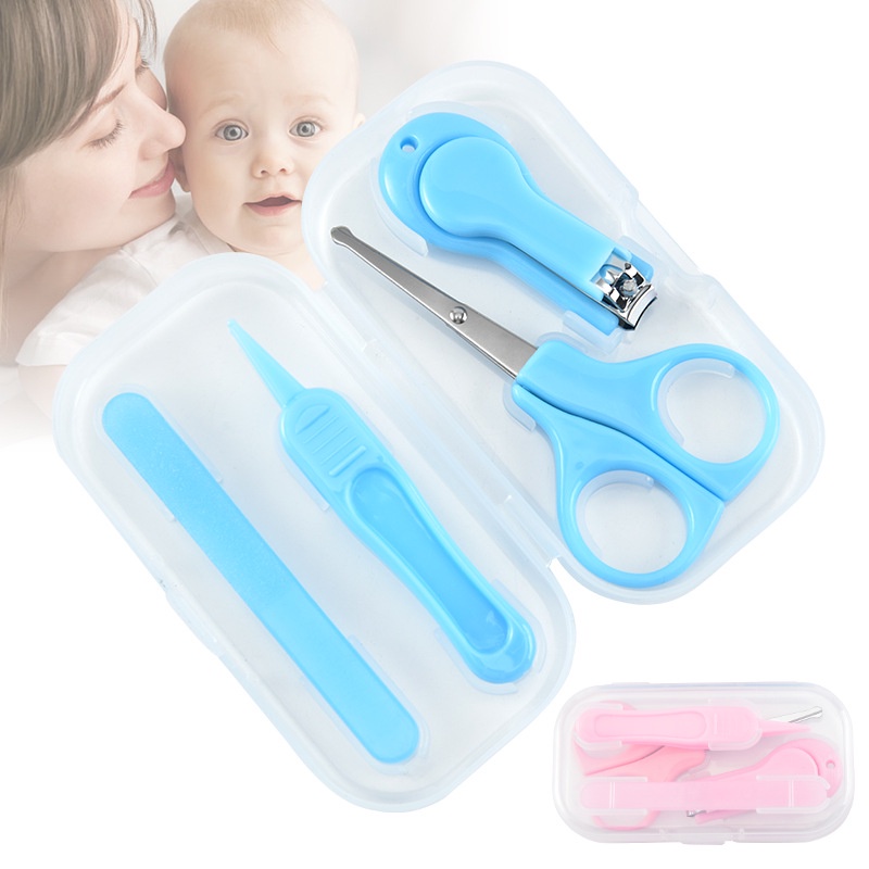 Mysterygirl - Gunting kuku bayi Set Baby Care Kit Set / Menicure Manicure Set Bayi / Gunting Kuku Pemotong /Pinset /Kuku Kikir