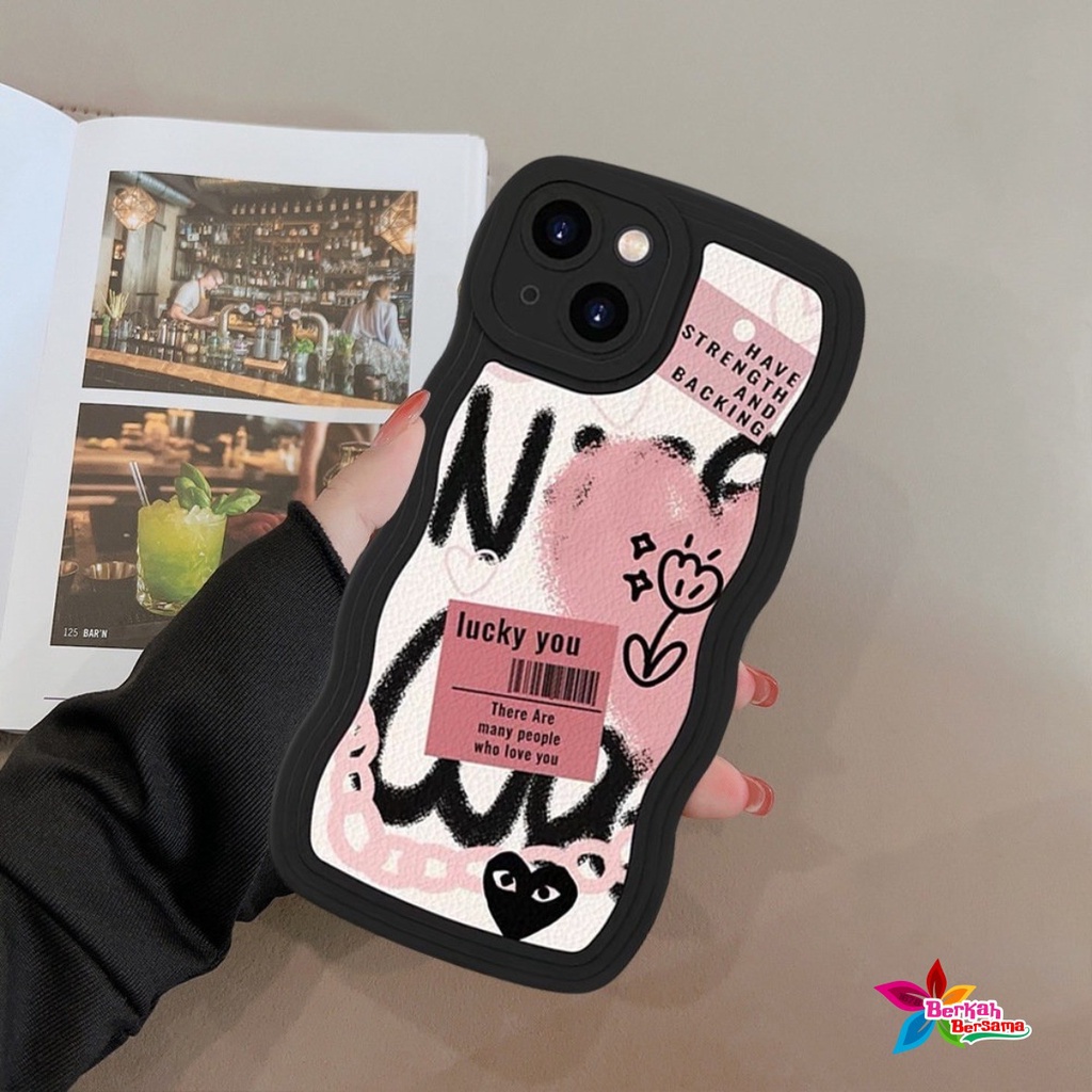 SS134 SOFTCASE MOTIF GRAFITI HATI BUNGA FOR IPHONE 6 6+ 7 8 7+ 8+ X XS MAX XR 11 12 13 14 PRO MAX BB7603