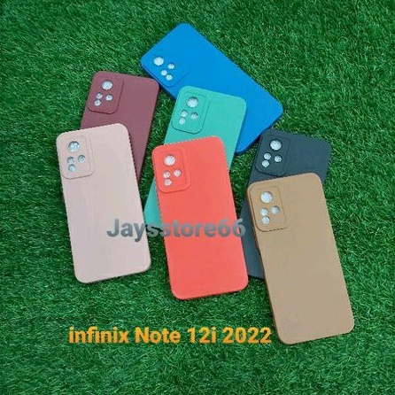 Case Pro Camera Infinix Note 12i 2022 Soft Matte Protector