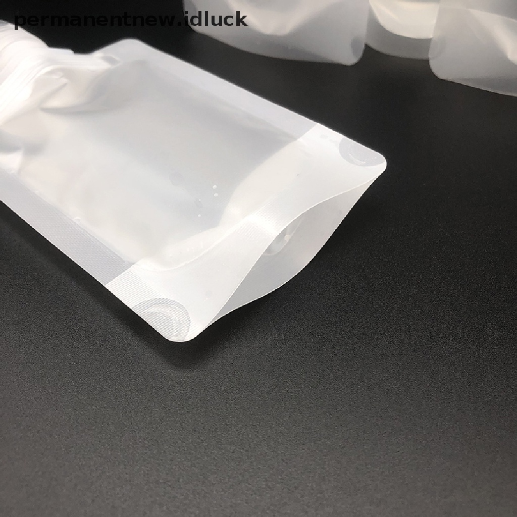 [luckypermanentnew] 30/50/100ml Clam Packaging Bag Lotion Shampoo Makeup Cairan Tas Travel [ID]