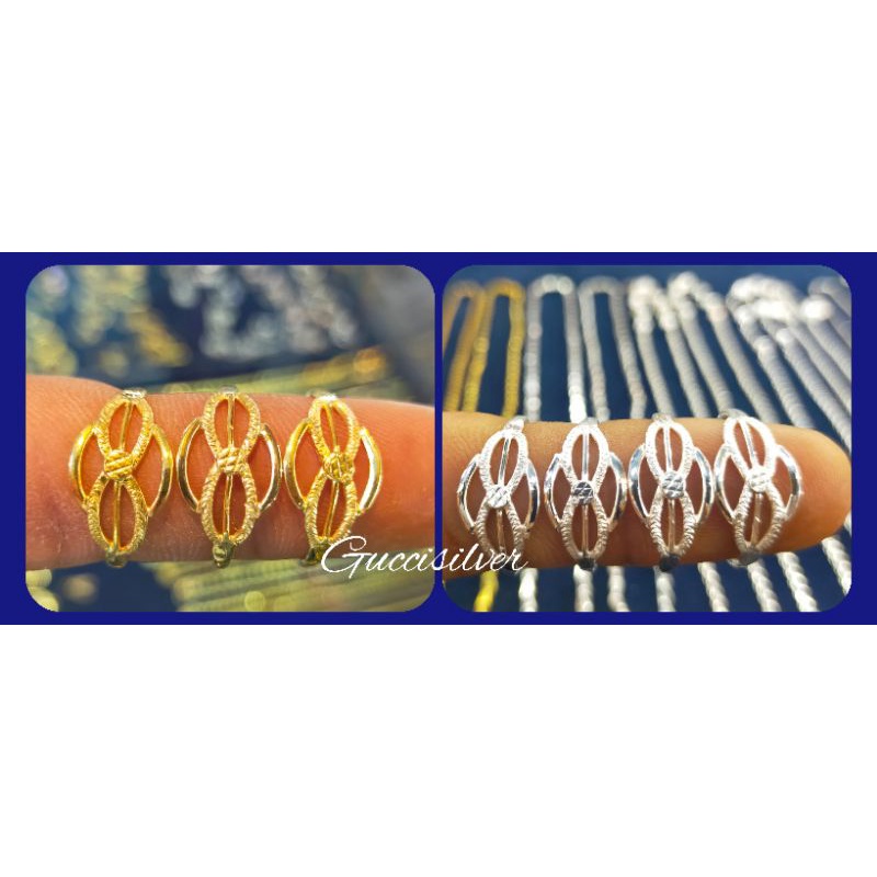 CINCIN PERAK // PERAK SILVER/SEPUH EMAS // DEWASA / REMAJA
