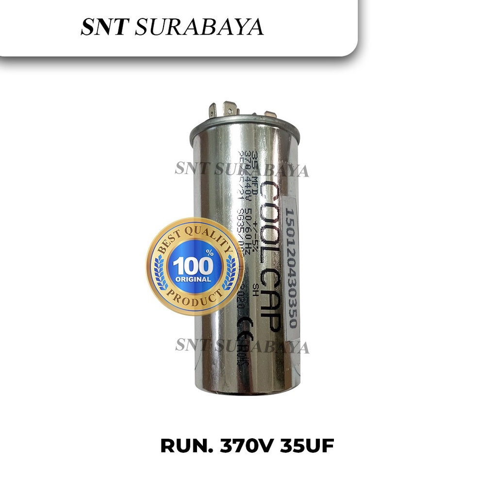 CAPASITOR AC 35 UF - CAPASITOR 35 MIKRO - KAPASITOR 35 MIKRO - BARANG ORIGINAL
