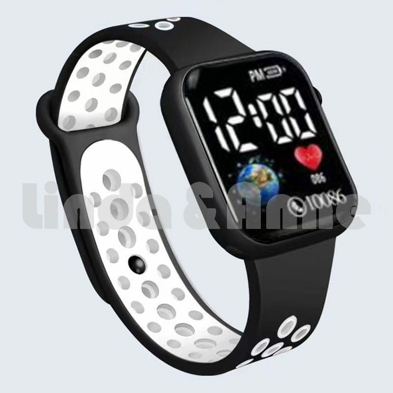 Limited Edition Led Sporty Kasual Jam Tangan Pria Wanita Favorit Kesukaan Bisa COD