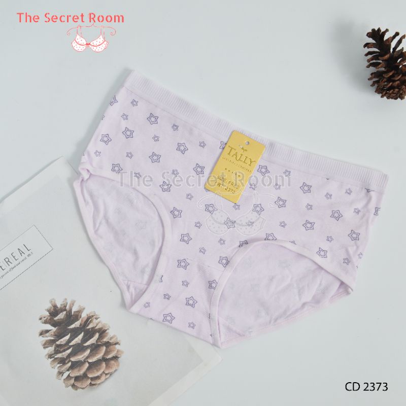 TALLY CD CELANA DALAM REMAJA/DEWASA 2373 I FREE SIZE I FIT L I BAHAN KATUN HALUS