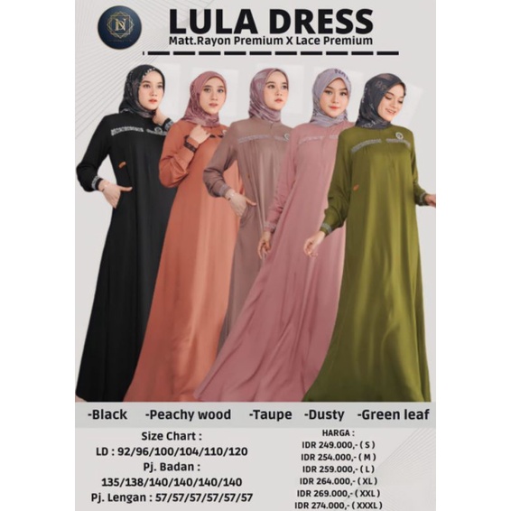 LULA DRESS ✔️ NADHEERA LUXURY