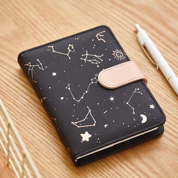 

Agenda Agenda 2023 Planner Notebook Undated Starry Sky A6 Small Diary