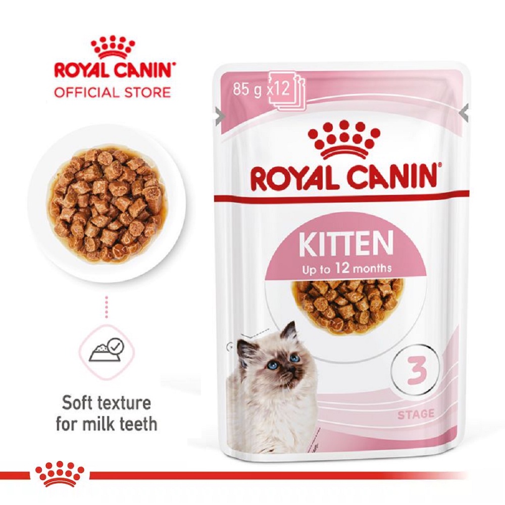 

Royal Canin KItten Wet Food Pouch 85gr FRESHPACK