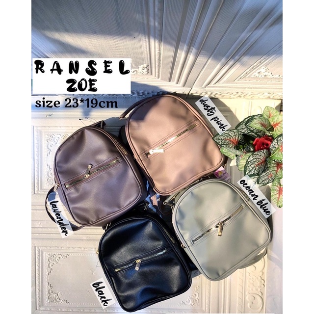 RANSEL MINI / RANSE KECIL / RANSEL ZOE