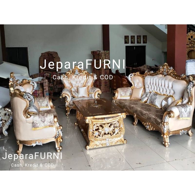 Promo Sofa Tamu Kayu Jati Jepara