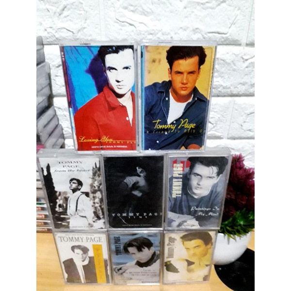 KASET TOMMY PAGE PAKET 8 ALBUM