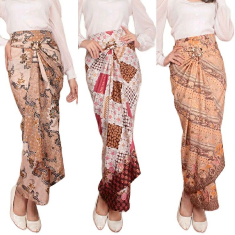 ( 50 Motif ) Rok Lilit Batik Modern Motif Terbaru / Rok Serut / Kain Batik / Rok Kebaya / Rok Batik Floral / Bawahan Kebaya Wisuda Modern