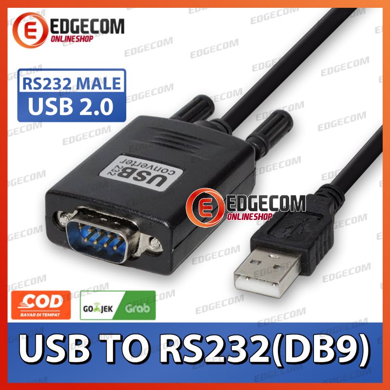 USB to RS232 / Serial / DB9 Male