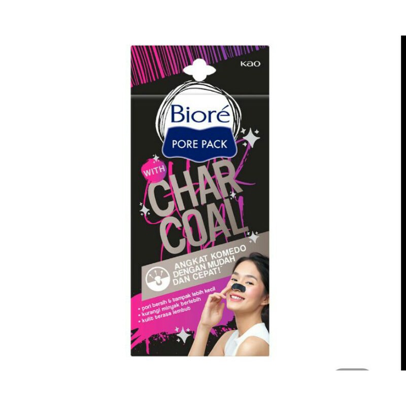 Biore Cleansing Strips Pore Pack Black 4 pcs