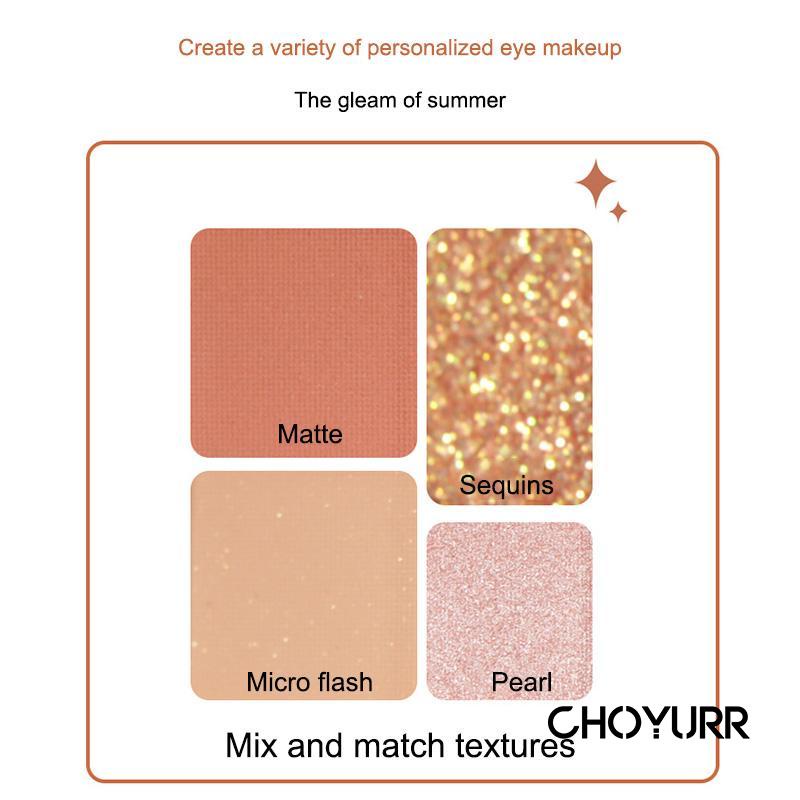 【COD】 Eyeshadow Palette Korean 9 Warna Waterproof Eyeshadow Matte Eyeshadow Palet Eyeshadow Palette Nude Eyeshadow-CH