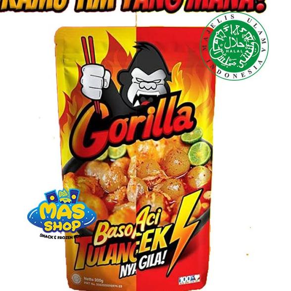 

✨ 7.7 Baso Aci Gorilla / Boci gorilla gledek pedas gila boci tulang rangu bapper mantap jiwa 69 samiraos bapper