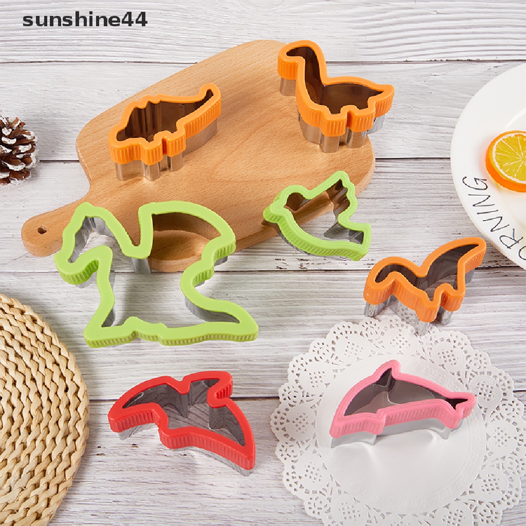 Sunshine Pemotong Dan Sealer Sandwich Stainless Steel DIY Cookie Cutters Untuk Anak.