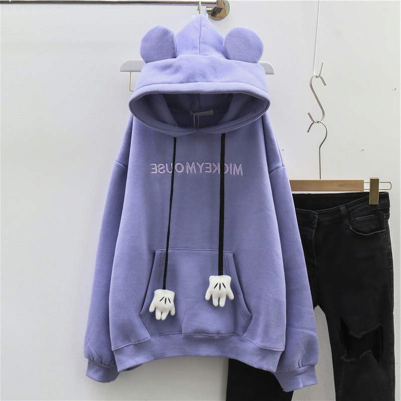 BAJU HOODIE MICKEY MOUSE FASHION SWEATER JAKET OUTER