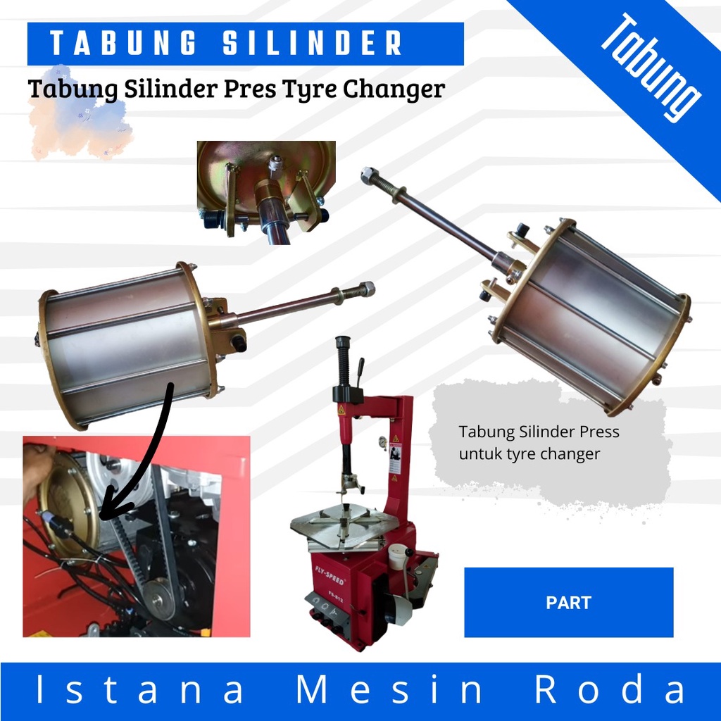 tabung silinder assembly tyre changer bukaan ban fs812/tabung breaker bukaan ban flyspeed