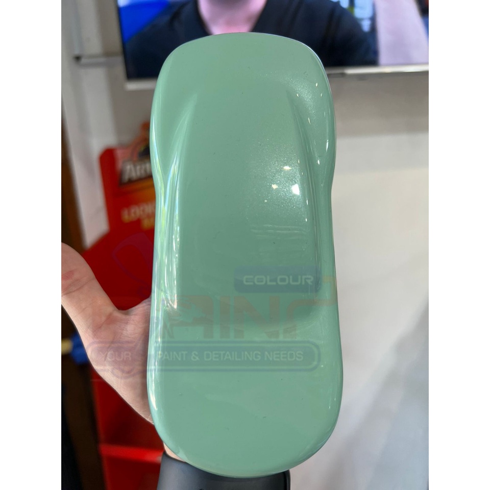 Cat NC Green Relax 1 Liter - Vespa Colour | Sample Warna Diton Premium 9488