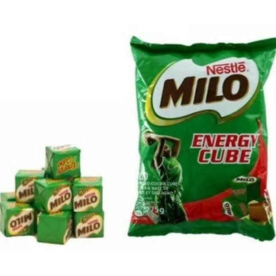 Milo Cube Coklat rasa Milo isi 100pcs