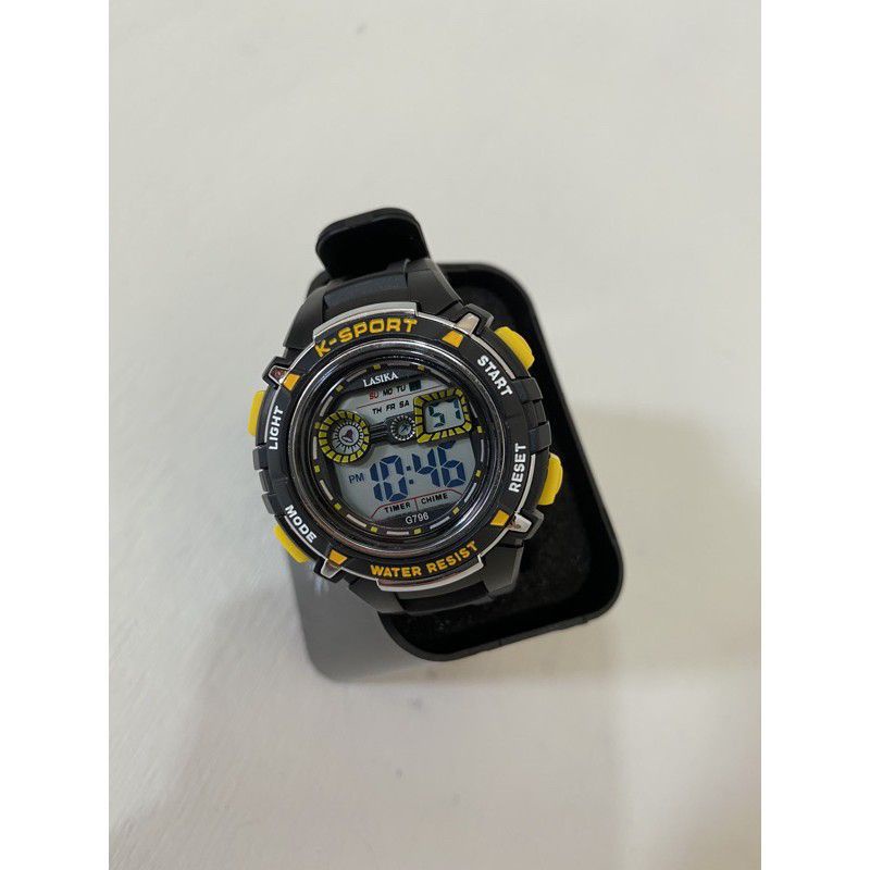 Jam Tangan Wanita Lasika Wf-96 Strap Rubber Anti Air Original 100,%(Dikirim Dari Jakarta)