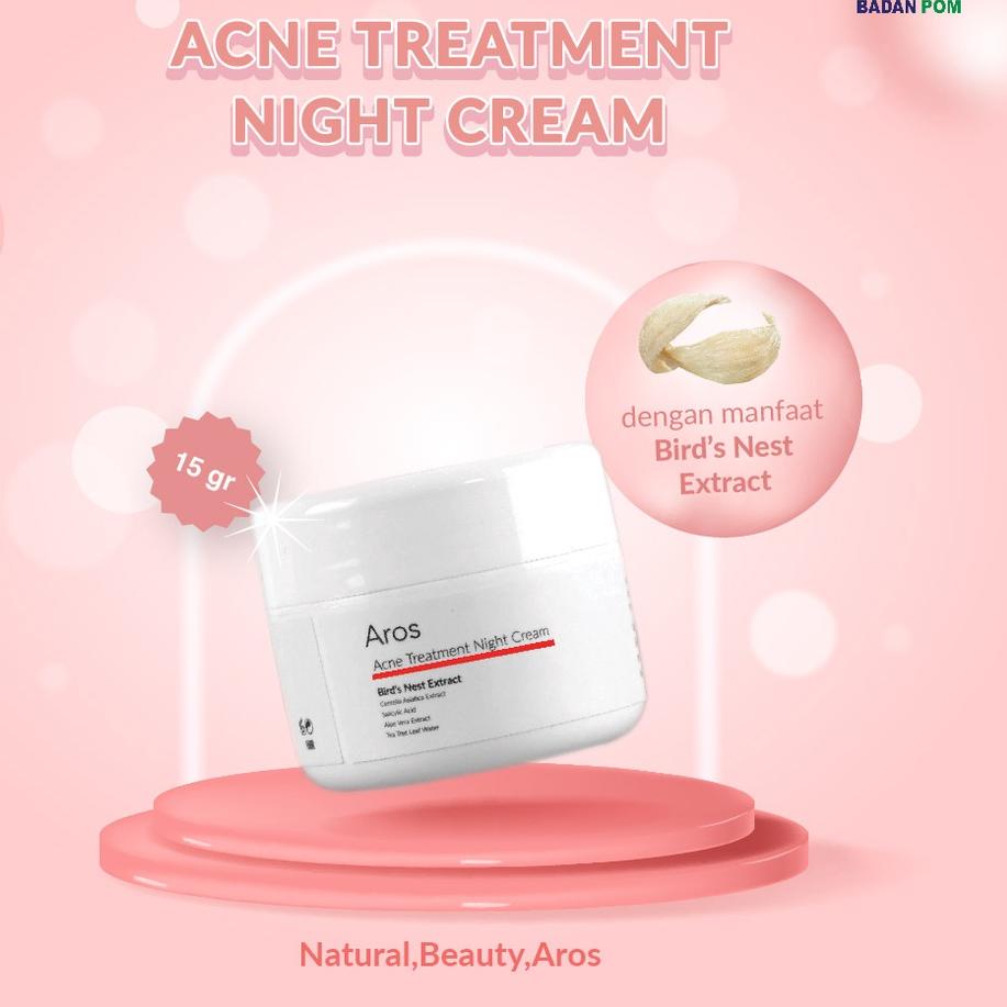 ➱ Aros Acne Treatment Night Cream ☻