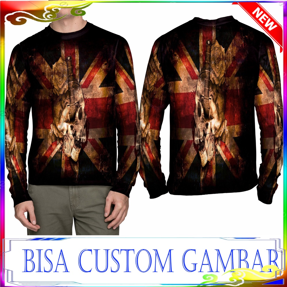 INGGRIS 3  Kaos BENDERA INGGRIS WARNA HITAM VARIASI TENGKORAK BISA DIBIKIN GRUP Jual Kaos Terkeren 3