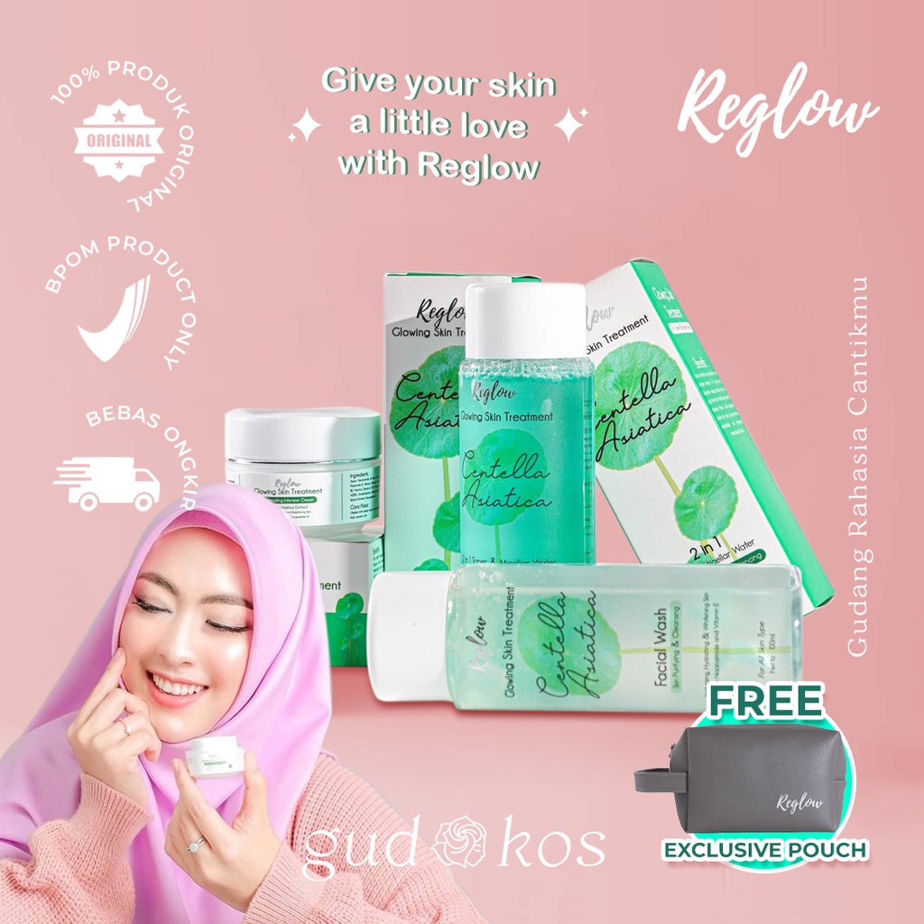 REGLOW SERIES Glowing Skin Treatment Skincare / Paket Perawatan Wajah