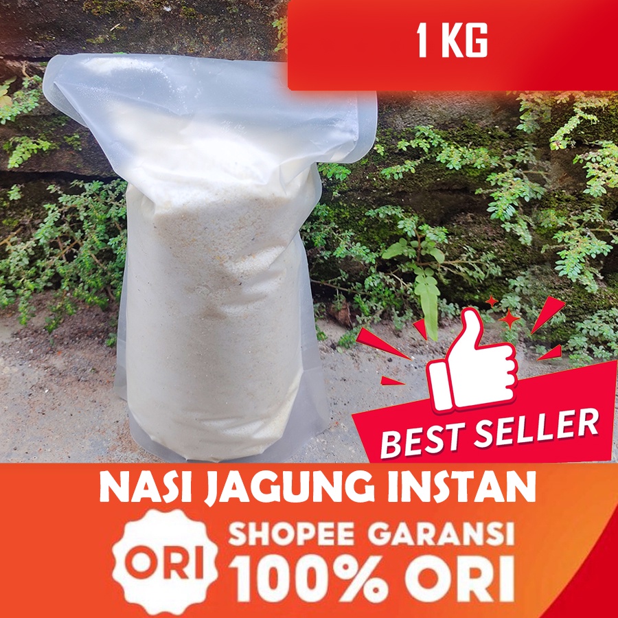 

Nasi Jagung 1KG (BISA COD) Nasi Jagung Putih Instan Nasi Jagung Diet Nasi Jagung Organik Nasi Jagug Putih Sego Jagung / Beras Jagung / geritan / nasi ampok rendah kolestrol cocok untuk diet menurunkan gula darah atau diabet